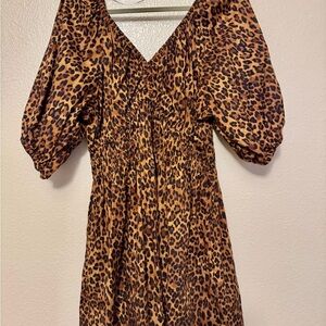 Old Navy Animal Print Dress